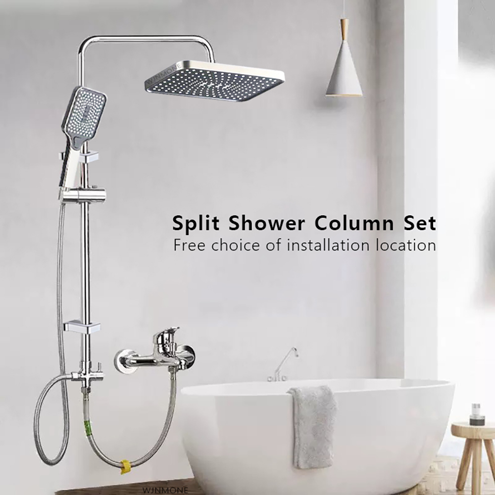 Head Racket Boom - 분할 샤워 칼럼 세트 욕실 수도꼭지