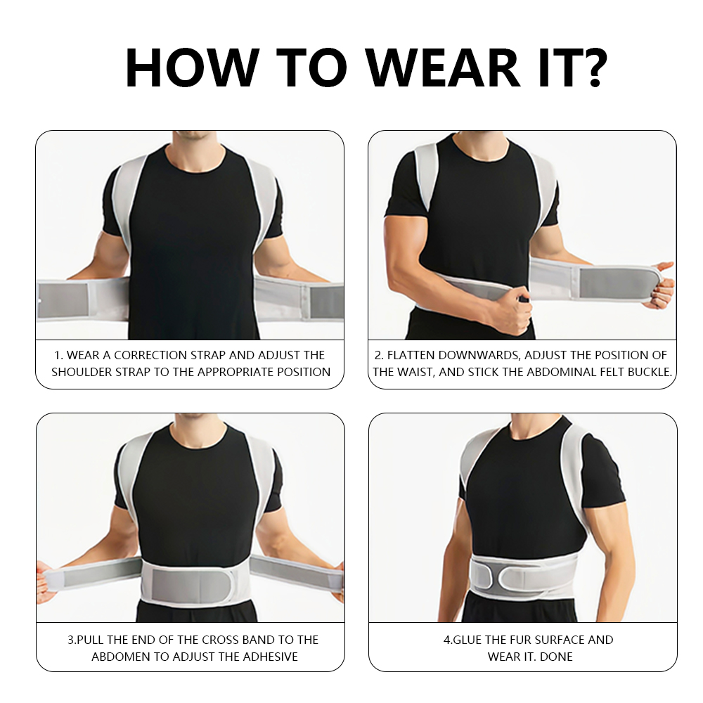 조절 가능한 척추측만증 자세 교정기 코르셋 등받이 요추 - Posture Pole Corrector 리뷰 및 가격
