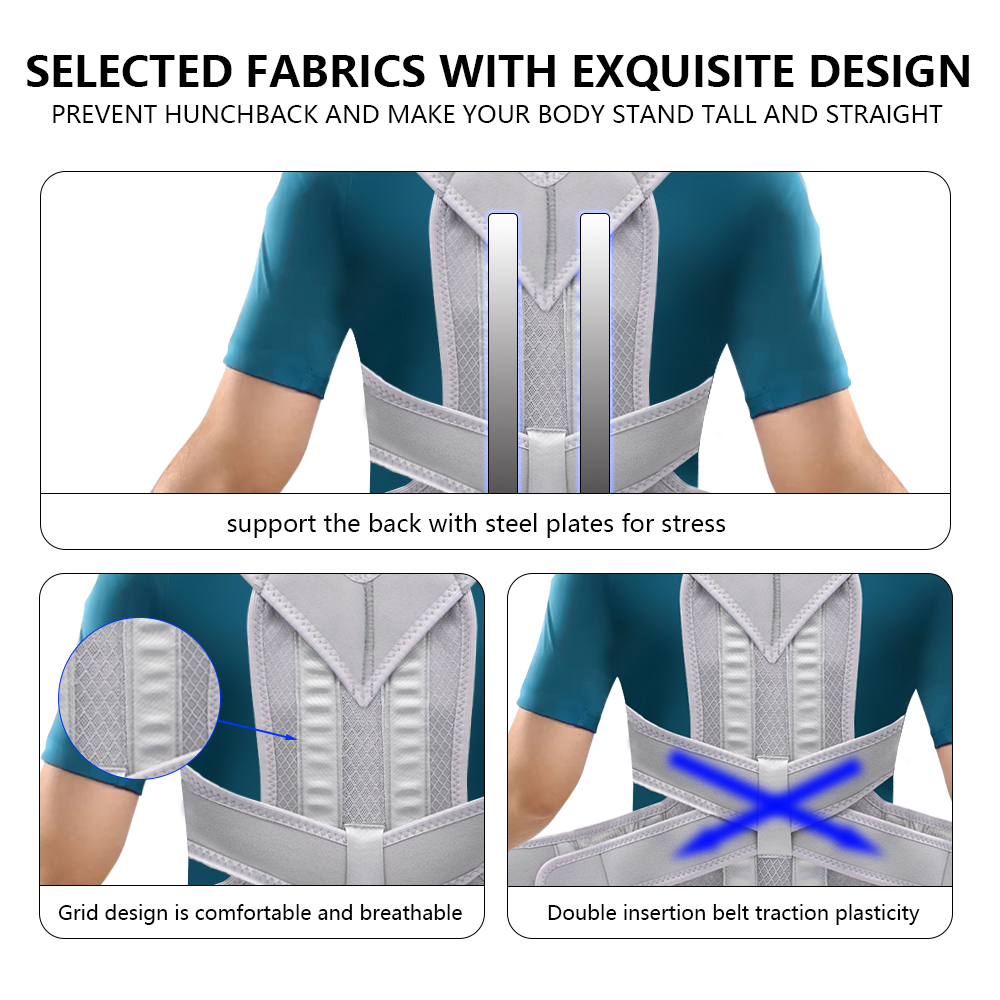 조절 가능한 척추측만증 자세 교정기 코르셋 등받이 요추 - Posture Pole Corrector 리뷰 및 가격