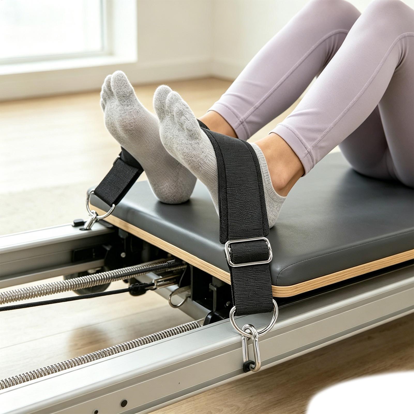 필라테스 풋스트랩 두꺼운 조절 가능 미끄럼 방지 헤비듀 - Pilates & Yoga Tina Fehrenbach 리뷰 및 가격