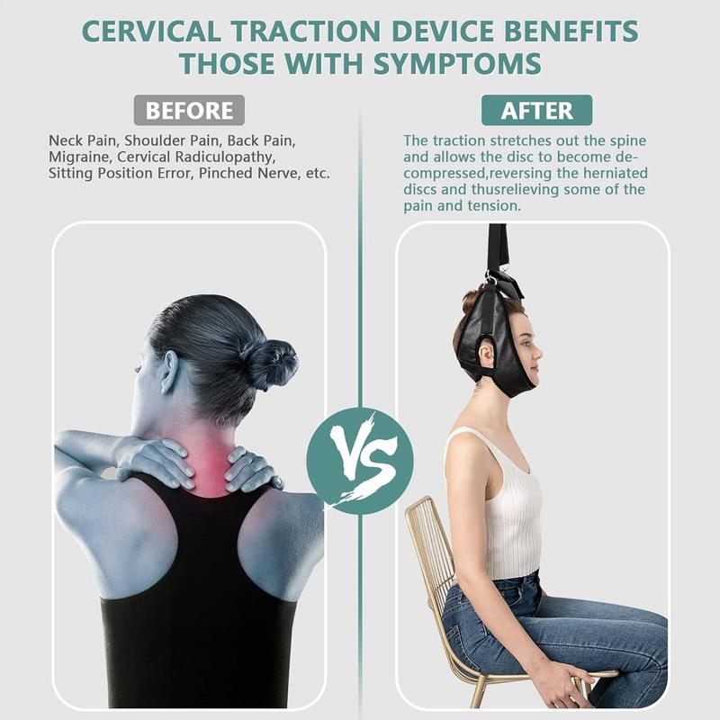 목 목 들것 목 견인 장치 목 견인 교정기 남성 여성을 - Posture Pole Corrector 리뷰 및 가격