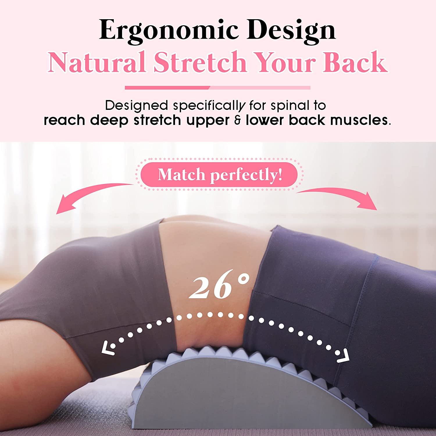 허리 통증 완화 치료 스트레칭 베개, 요추 지지대, 탈 - Posture Pole Corrector 리뷰 및 가격