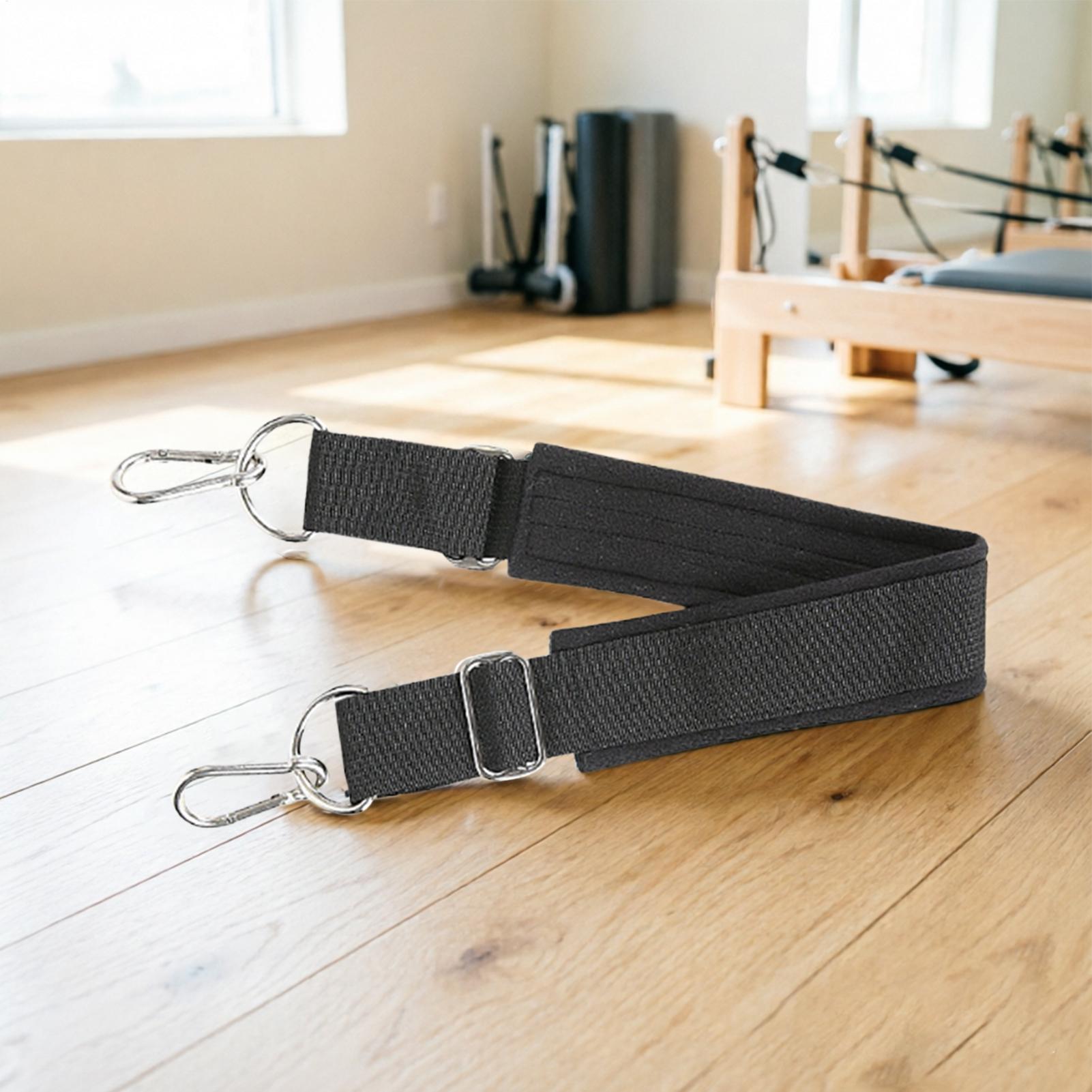 리포머 풋스트랩 더블 루프 두꺼운 논슬립 조절 가능한  - Pilates & Yoga Tina Fehrenbach 리뷰 및 가격